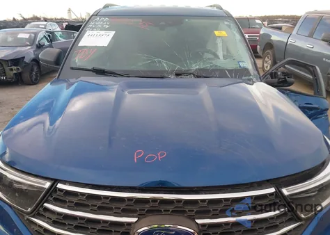 2022 Ford Explorer Xlt из США, поврежденный, VIN 1FMSK7DH4NGA29622